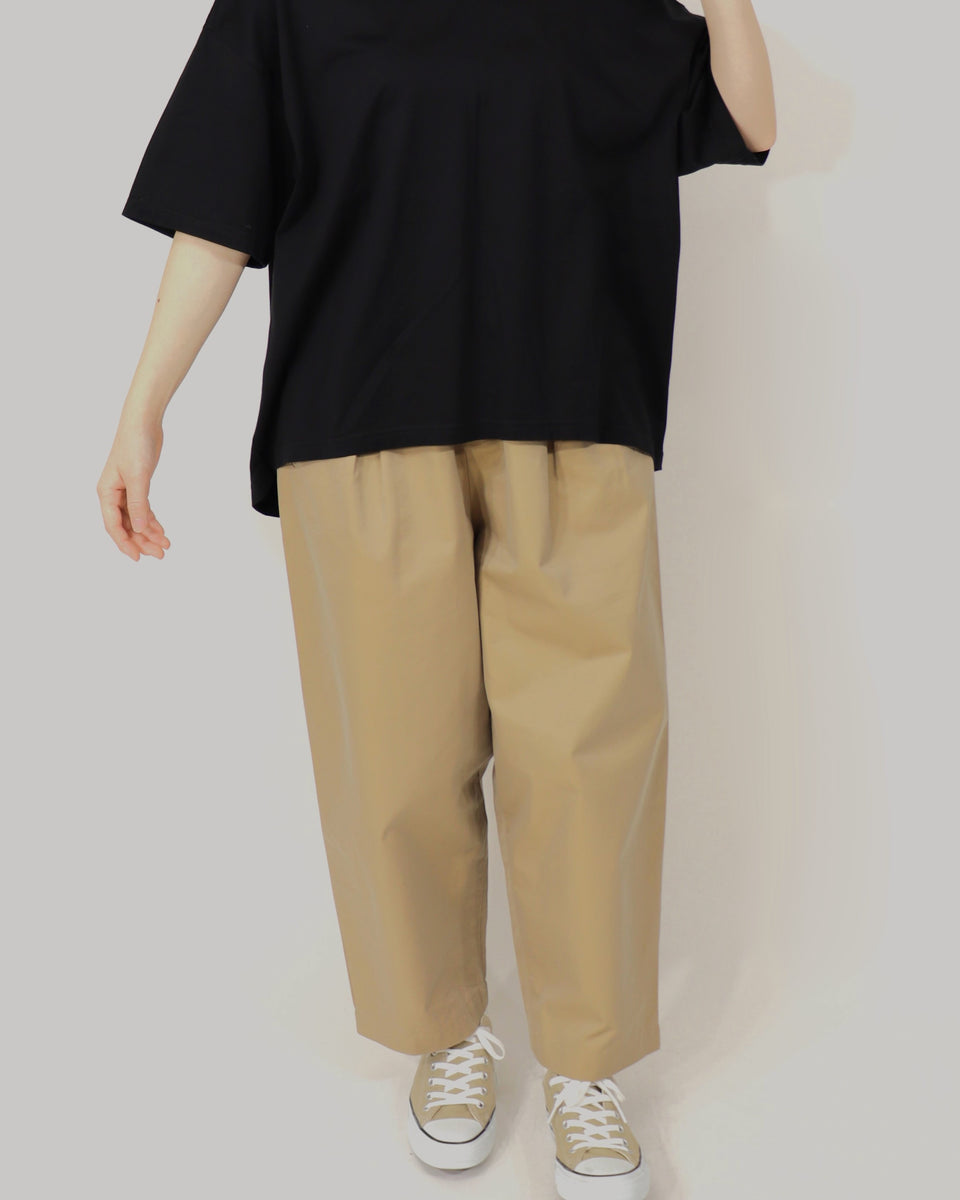 Commencement-コメンスメント-/ T/C wide pants (C-053)