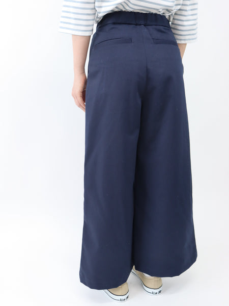 (C-263) Cotton wrap pants