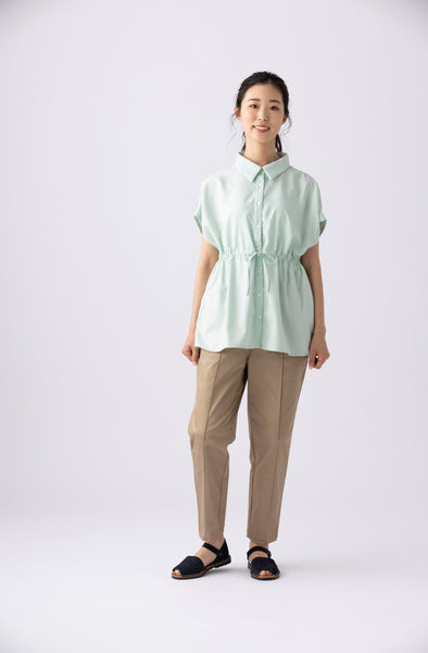 C-252 No　sleeve　gather　shirt