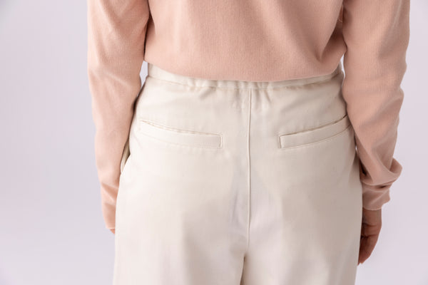 (C-263) Cotton wrap pants