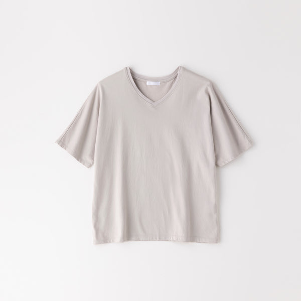 (C-185) V-neck dolman s/s tee