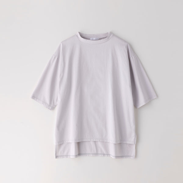 (C-186) Low neck 3/4 tee