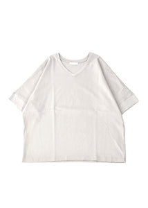 (C-008) V-neck dolman s/s tee